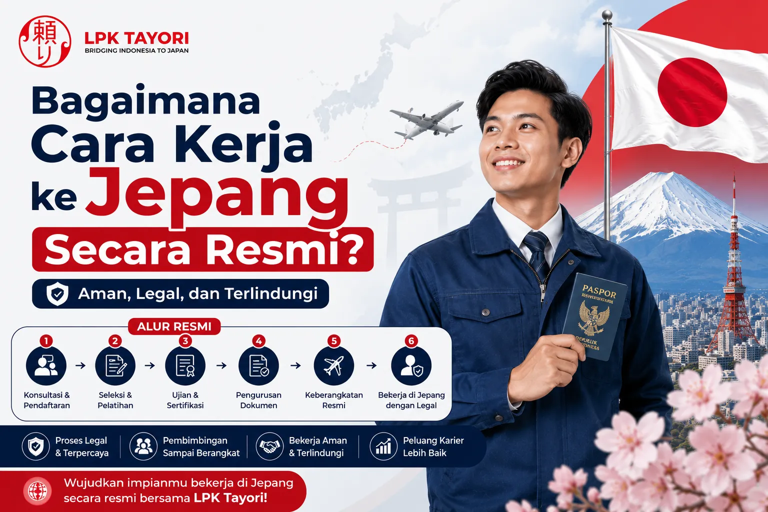 Bagaimana Cara Kerja ke Jepang Secara Resmi?