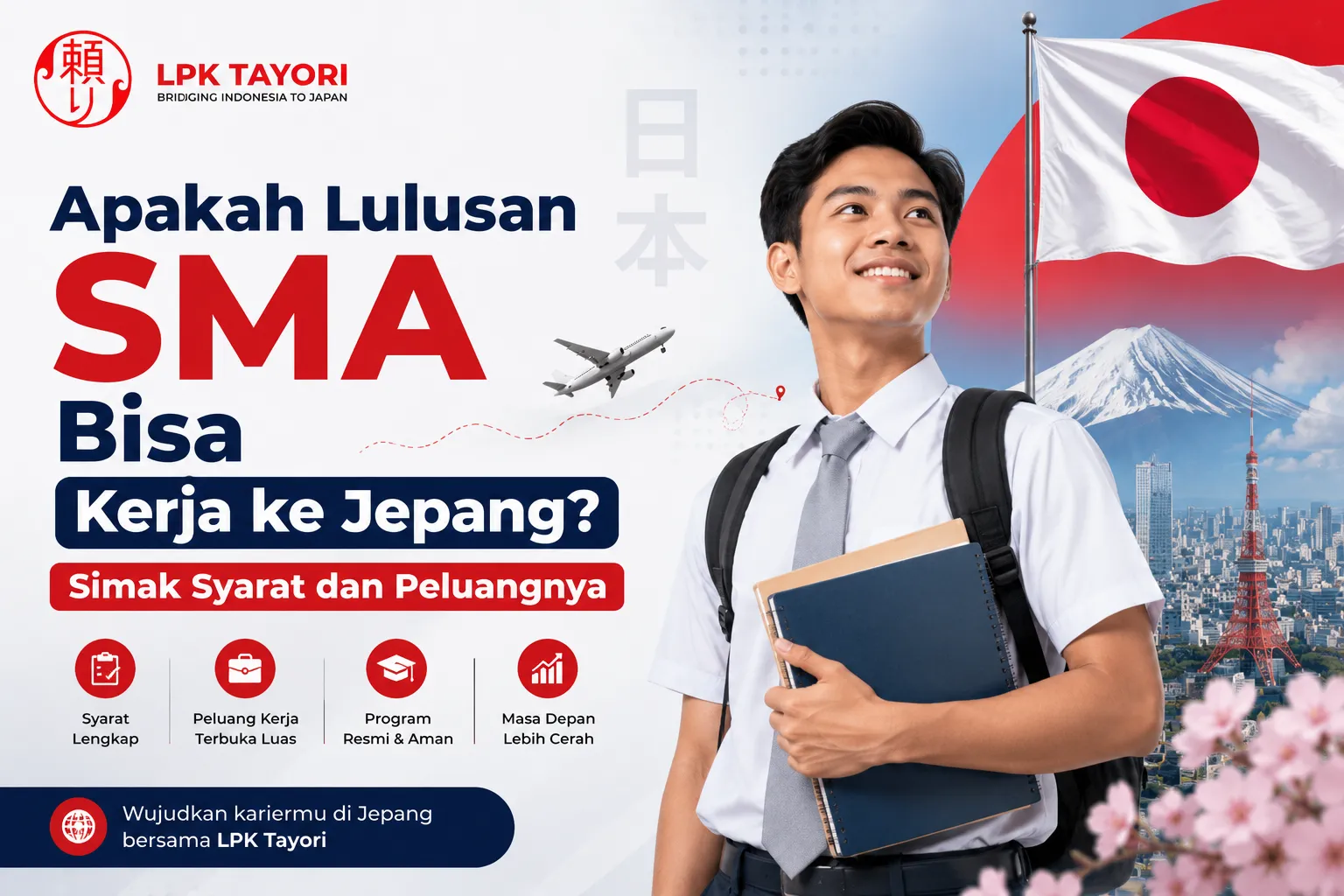 Apakah Lulusan SMA Bisa Kerja ke Jepang? Simak Syarat dan Peluangnya Tahun 2026