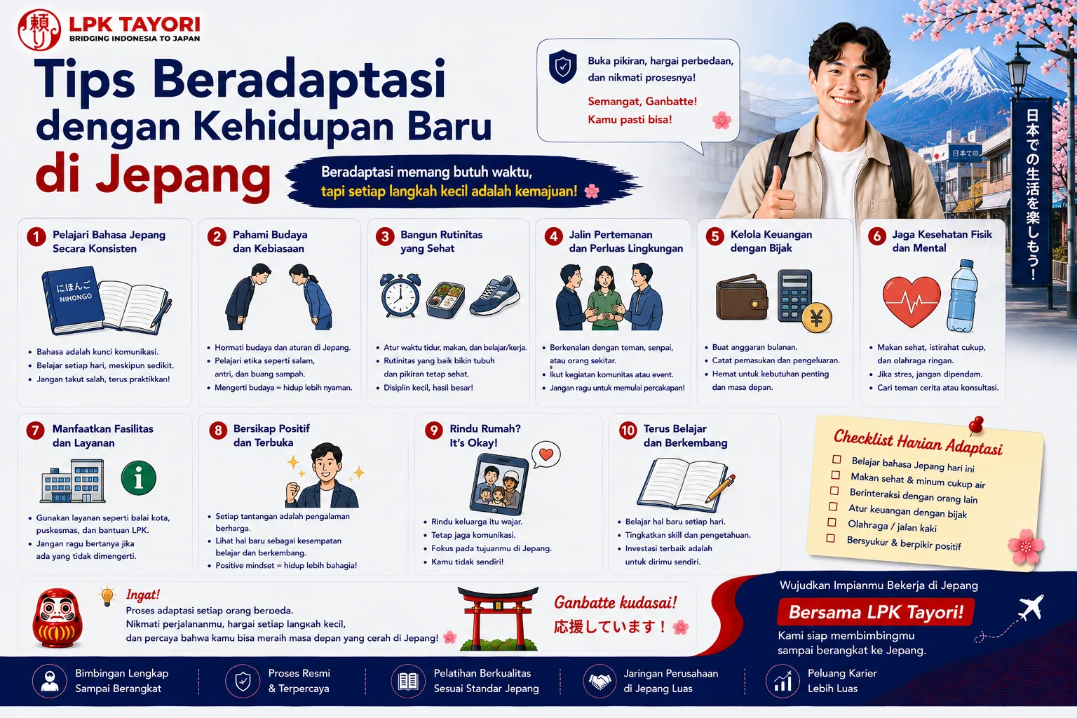 Tips Beradaptasi dengan Kehidupan Baru di Jepang untuk Pemula